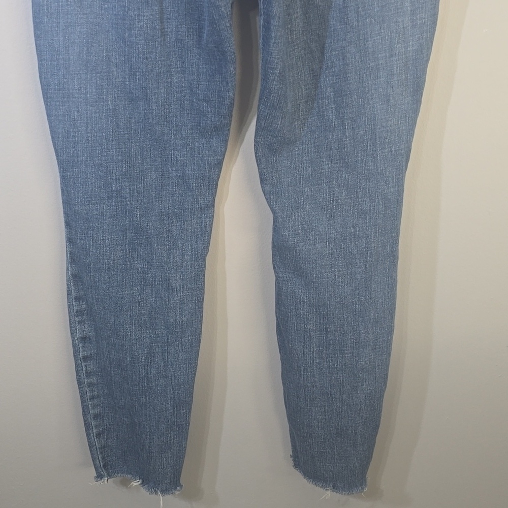 Lucky BRAND JEANS women's Size 8  Blue Ankle High Rise Skinny Bridgette Boho - Picture 12 of 16